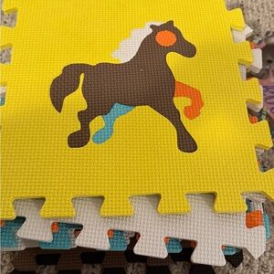 Colorful Puzzle Play Mat for Kids